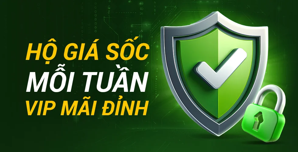 Ưu đãi hộ giá mỗi tuần dành cho hạng VIP